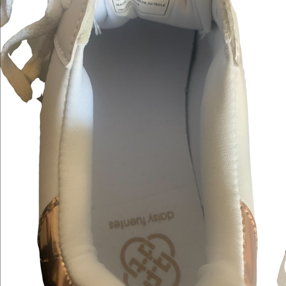 Daisy fuentes white/ Rosegold metalíc bling snickers - Picture 7 of 7